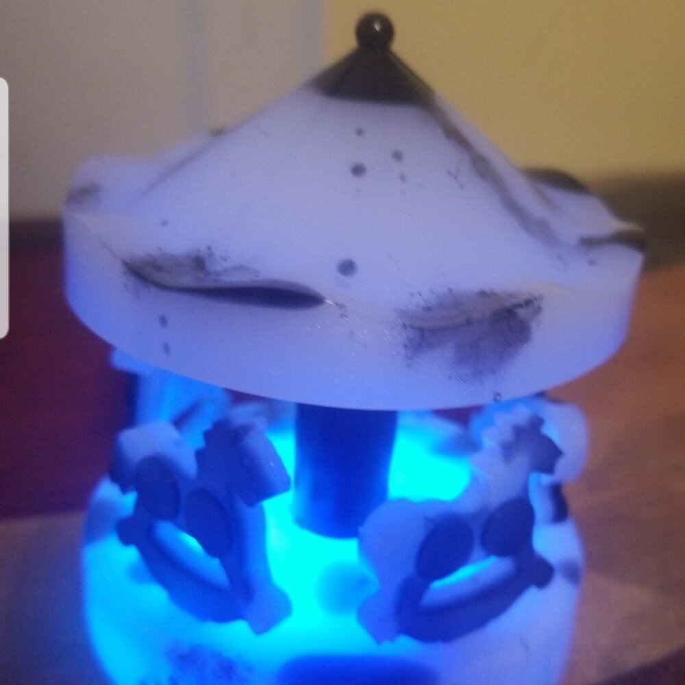 Light up carousel- handmade